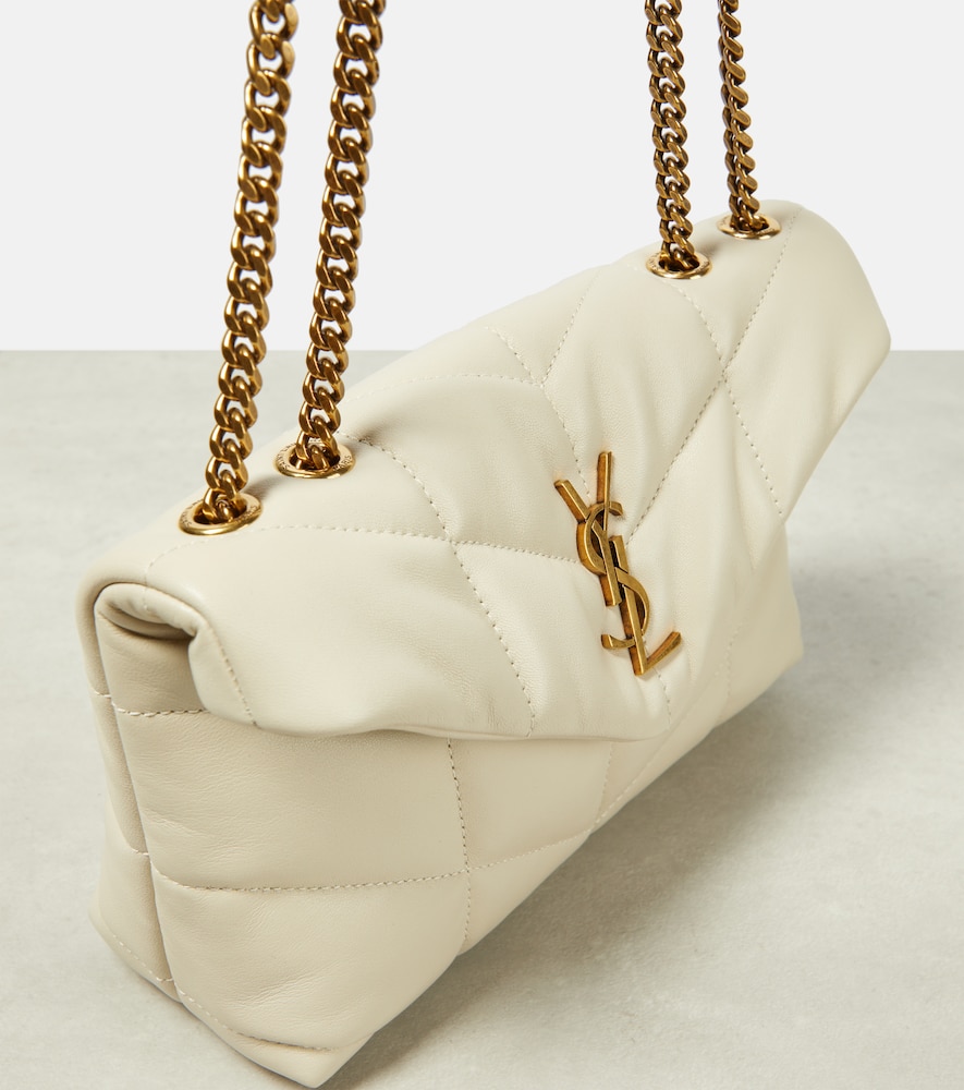  Saint Laurent Saint Laurent Puffer Toy Leather Shoulder Bag 