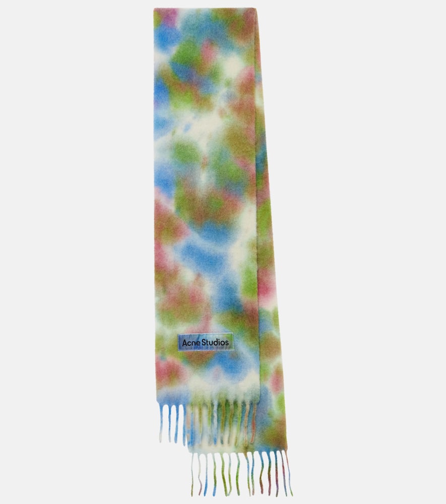 Acne Studios Alpaca, wool, and mohair-blend scarf