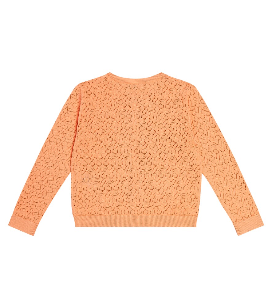  Bonpoint Bonpoint Cardigan Cherry Aus Baumwolle 