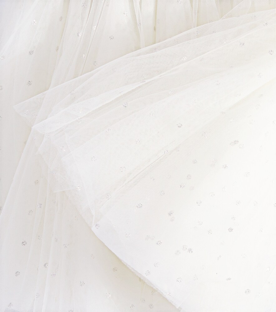  Monnalisa Monnalisa Baby Kleid Aus Bouclé Und Tüll 