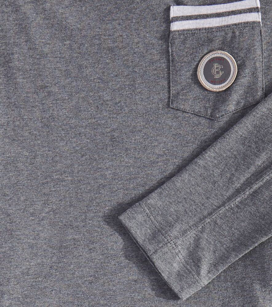 Brunello Cucinelli Longsleeve Aus Baumwolle In Weiss