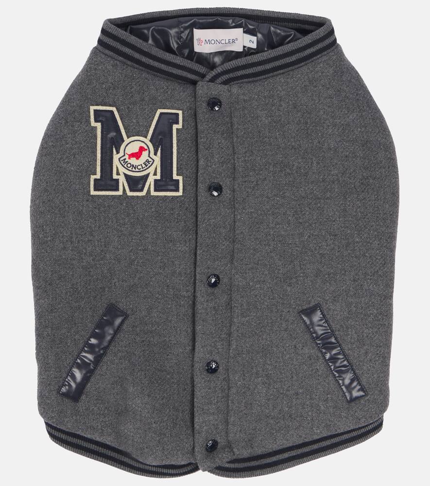 Moncler Moncler Poldo Dog Couture wool-blend dog coat