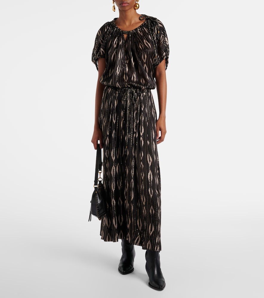  Isabel Marant Isabel Marant Sonae Printed Silk-blend Top 