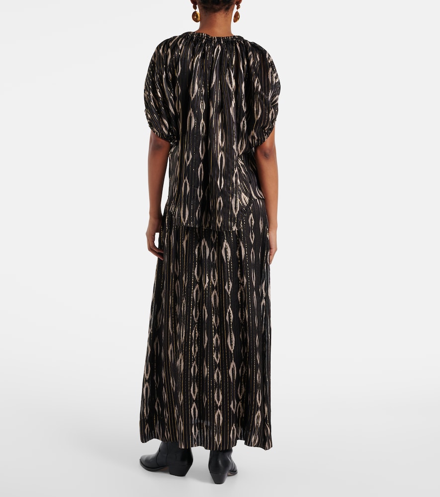  Isabel Marant Isabel Marant Sonae Printed Silk-blend Top 