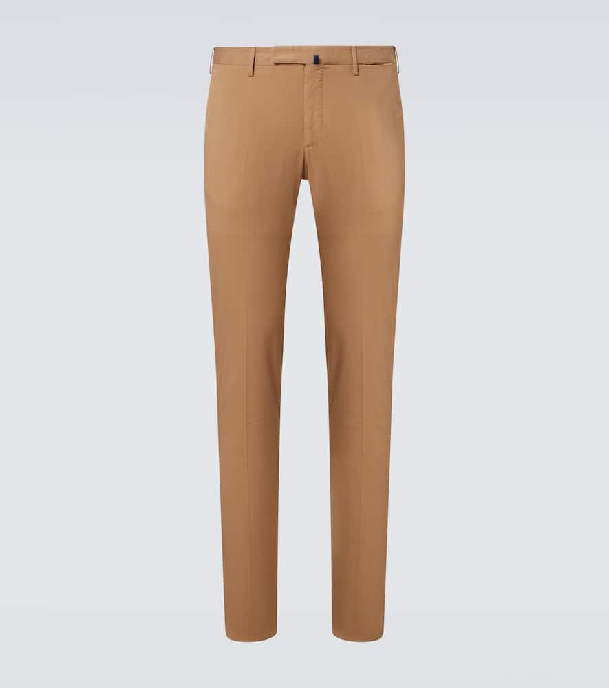 Cotton-blend chinos