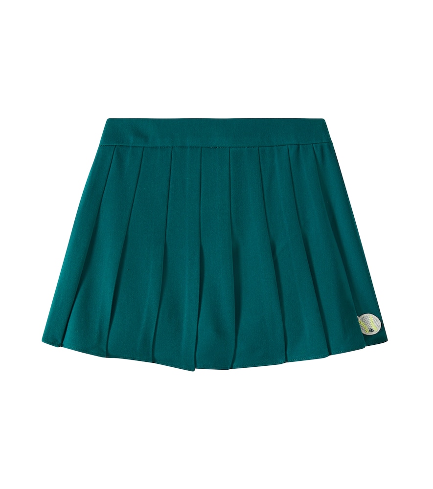 Scotch & Soda Pleated Skort In Green
