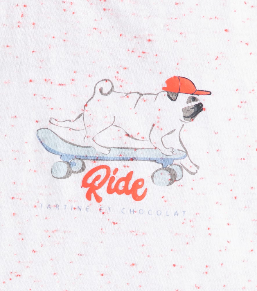 TARTINE ET CHOCOLAT BABY PRINTED COTTON JERSEY T-SHIRT