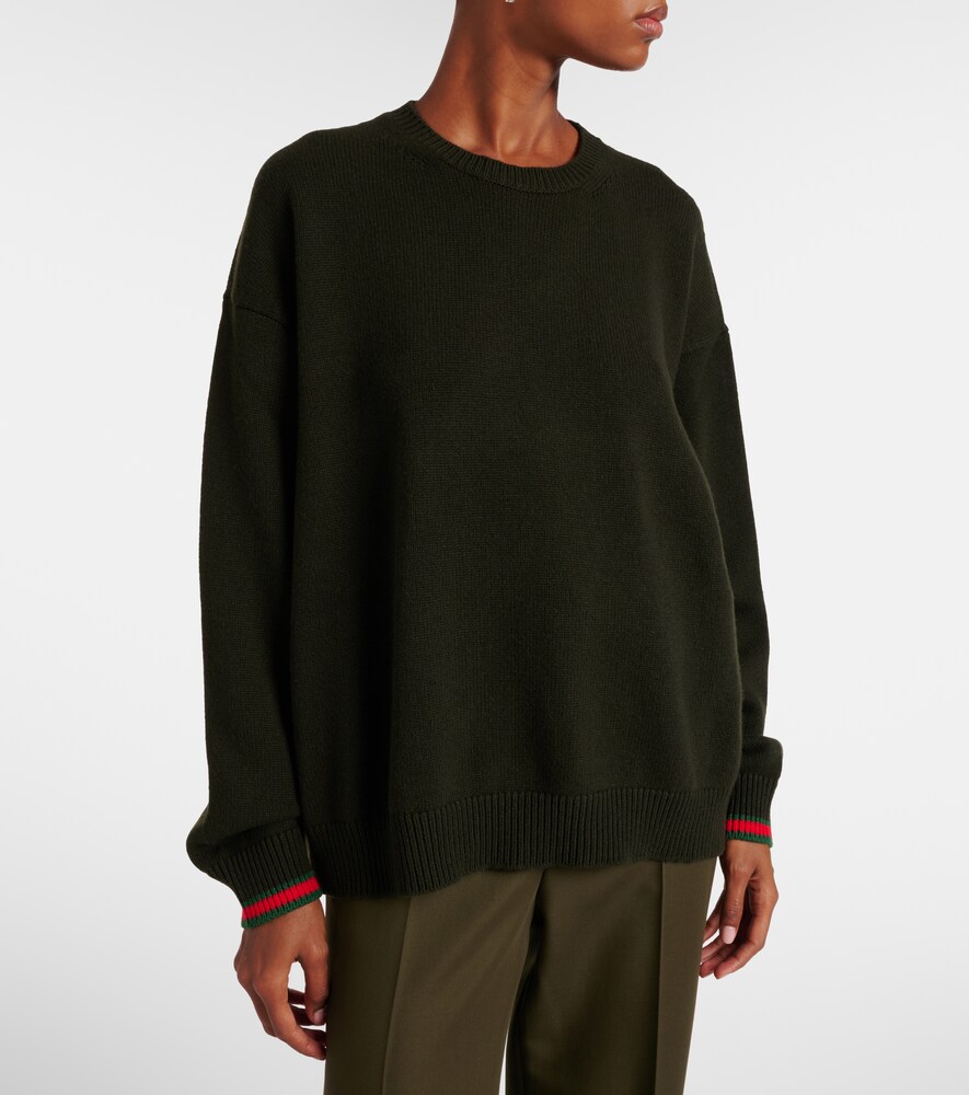  Gucci Gucci Pullover Aus Wolle Und Kaschmir 