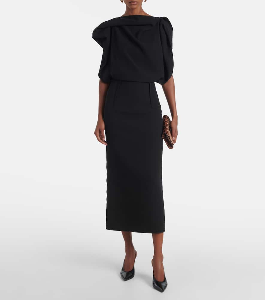 Maticevski Protocol Cocktail Dress In Black