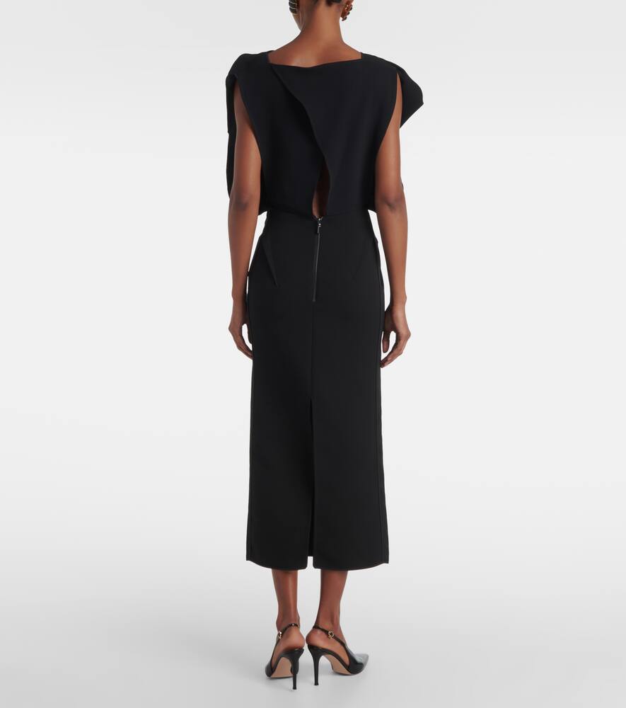 Maticevski Protocol Cocktail Dress In Black