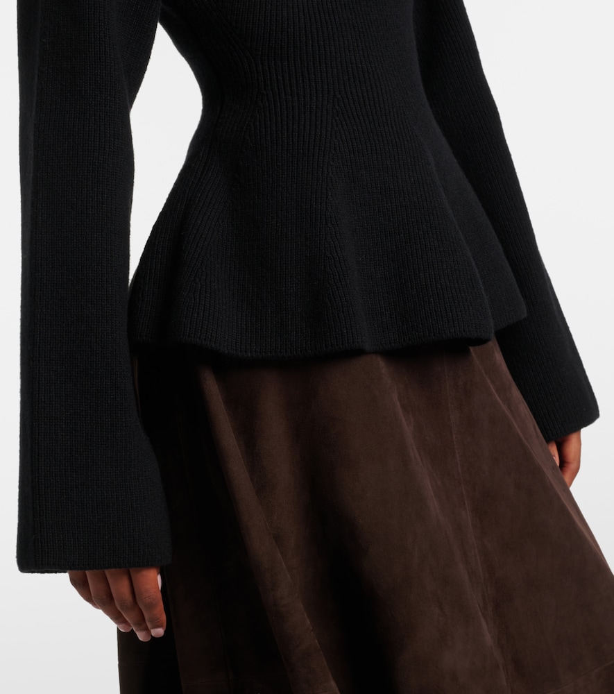 Róhe Turtleneck Wool And Cashmere Top
