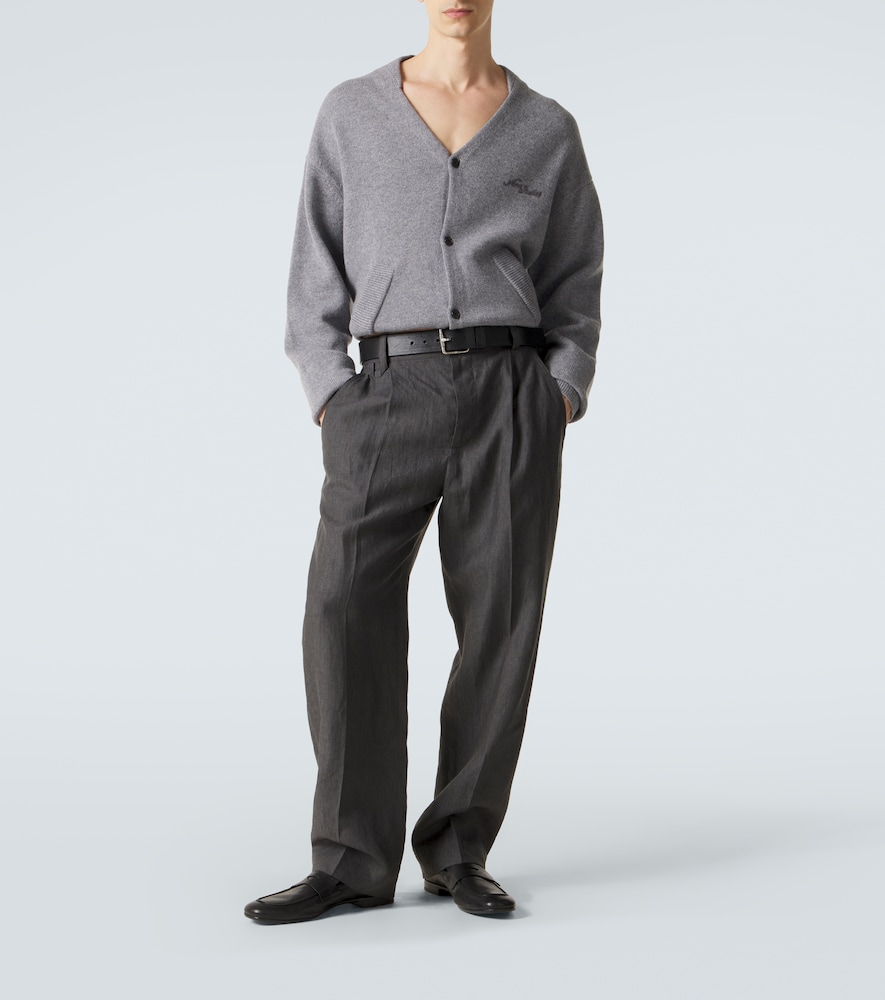  Jacquemus Jacquemus Linen Straight Pants 