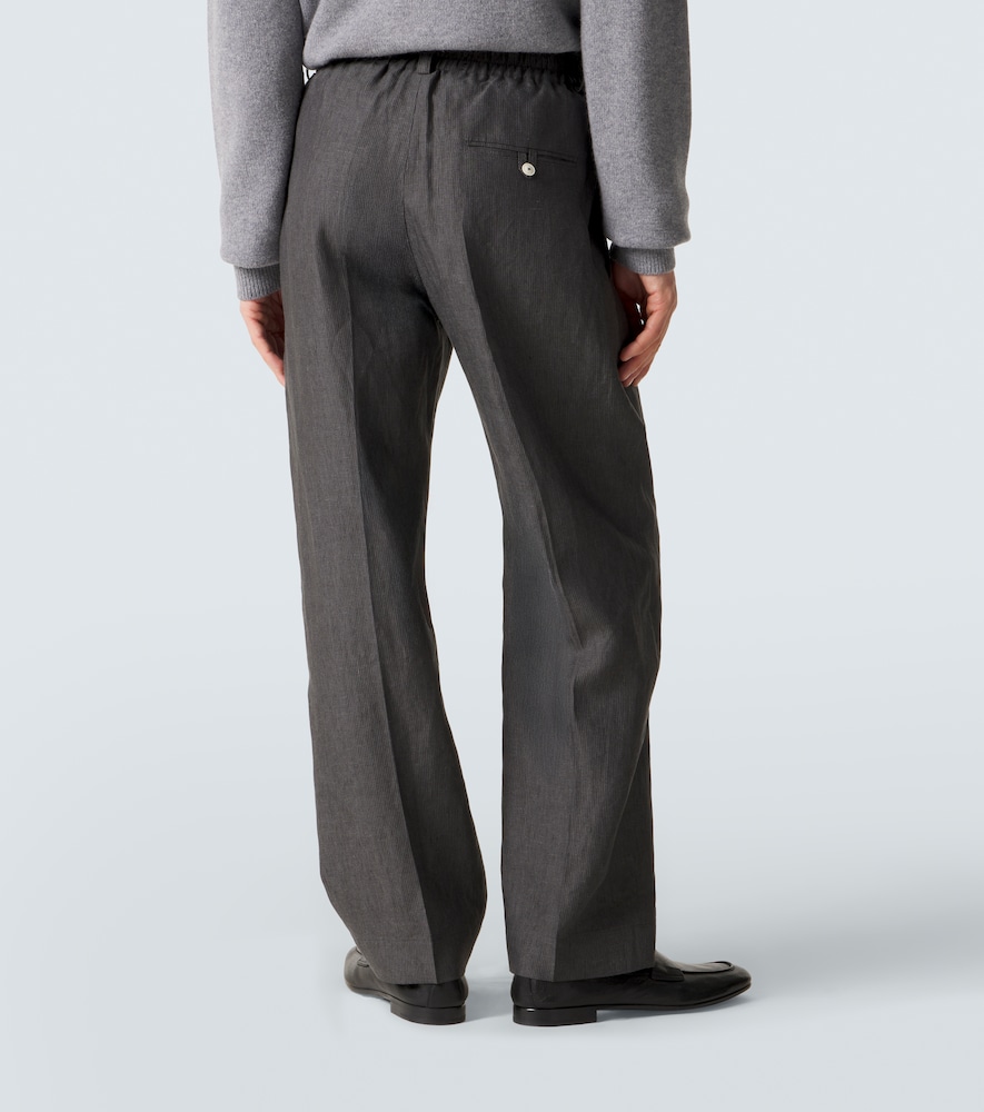  Jacquemus Jacquemus Linen Straight Pants 