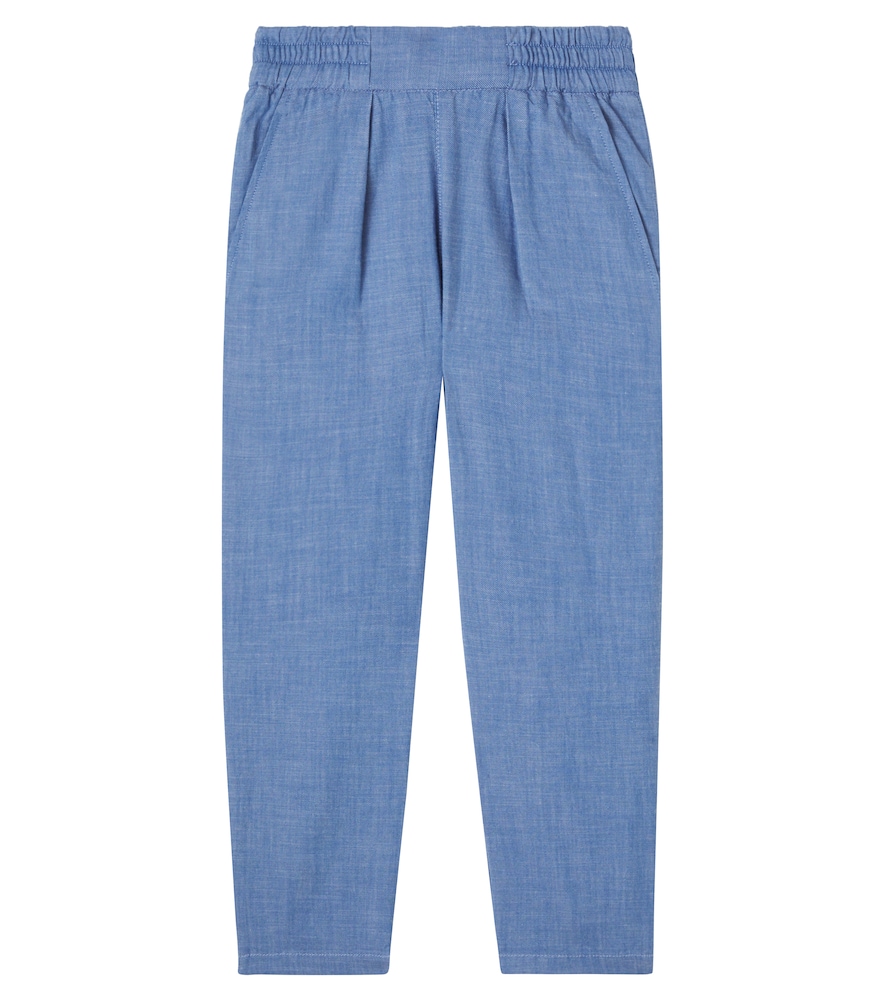 Bonpoint Blue Tilyo Cotton Pants Y Size 6 - Mytheresa