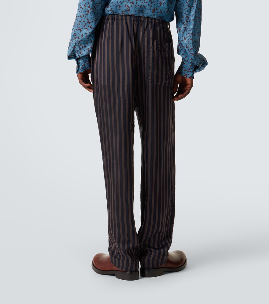  Dries Van Noten Dries Van Noten Gerade Mid-rise-hose 