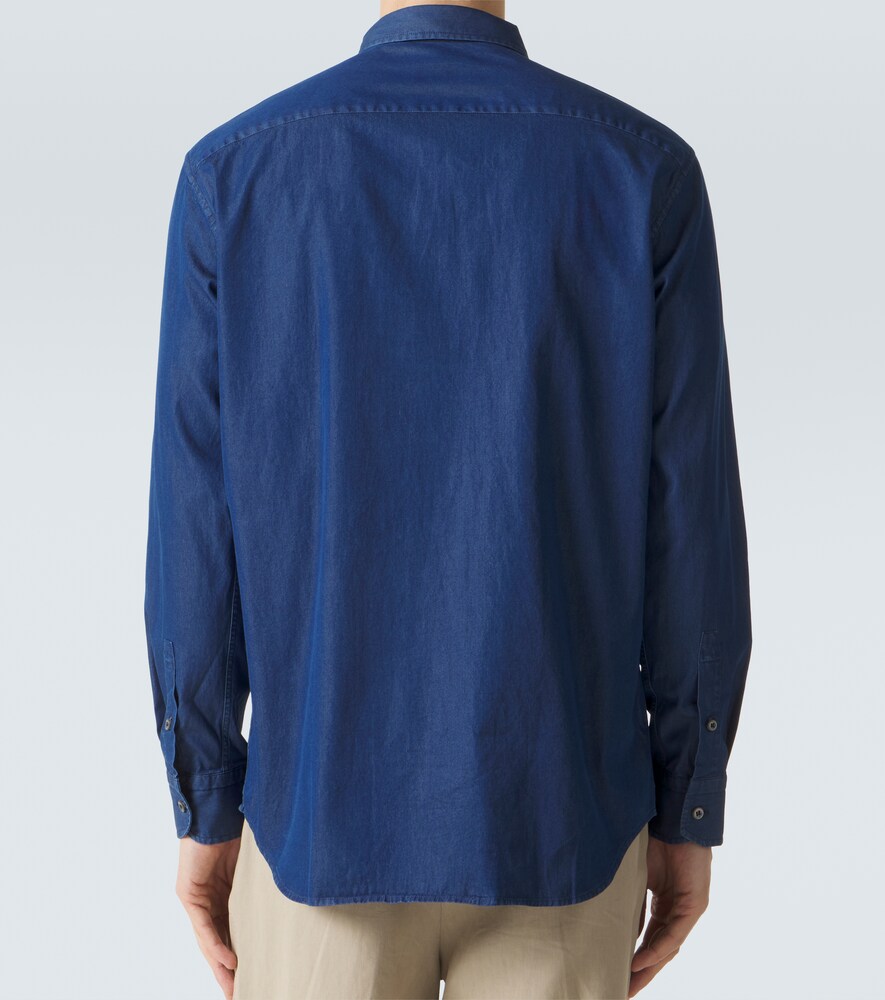  Brioni Brioni Hemd Marcello Aus Baumwolle 