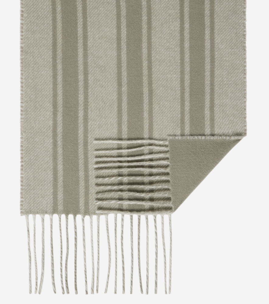  Jacquemus Jacquemus Logo Fringed Virgin Wool Scarf 