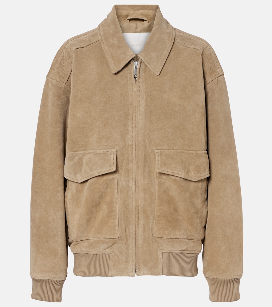 Citizens of Humanity Vivienne suede blouson jacket