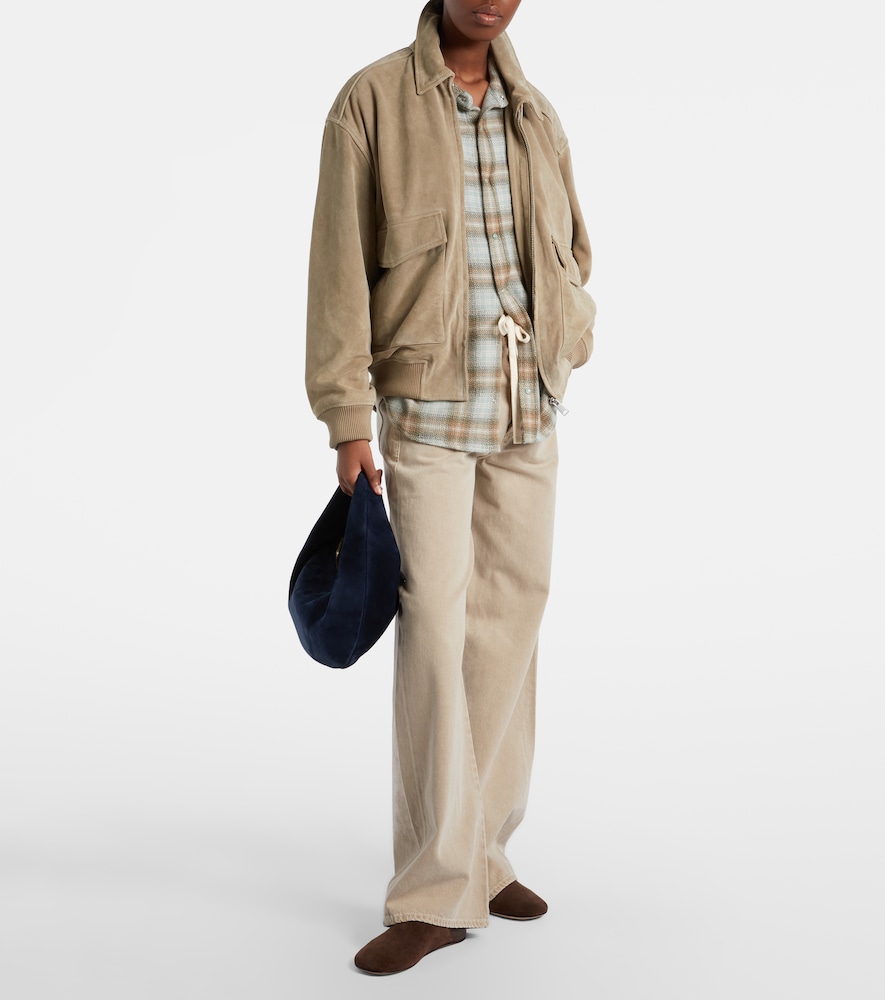 Vivienne Suede Blouson Jacket
