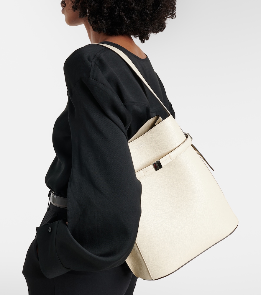 Toteme Large leather bucket bag
