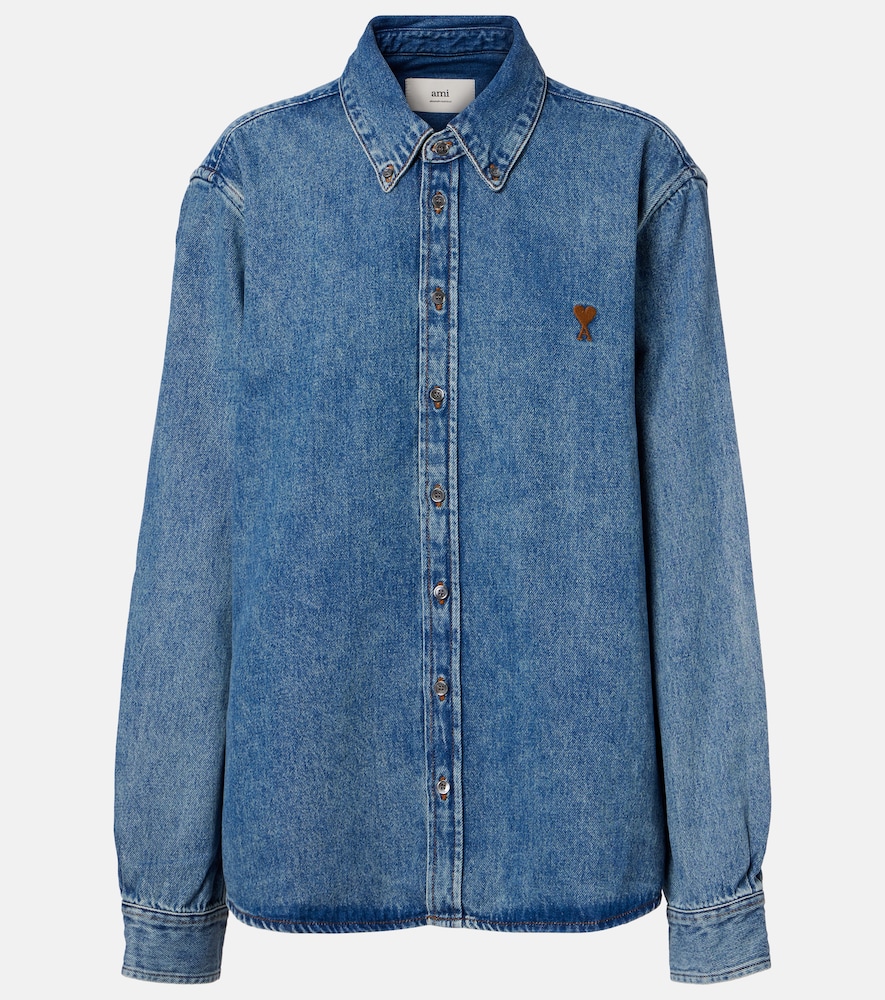 Ami Paris Chemise Ami de Coeur en jean 224 €