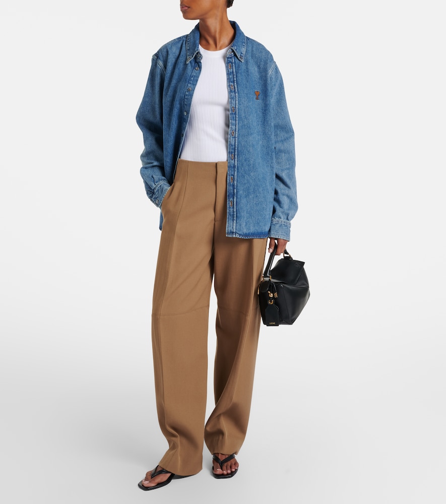  Ami Paris Ami Paris Jeanshemd Ami De Cœur 