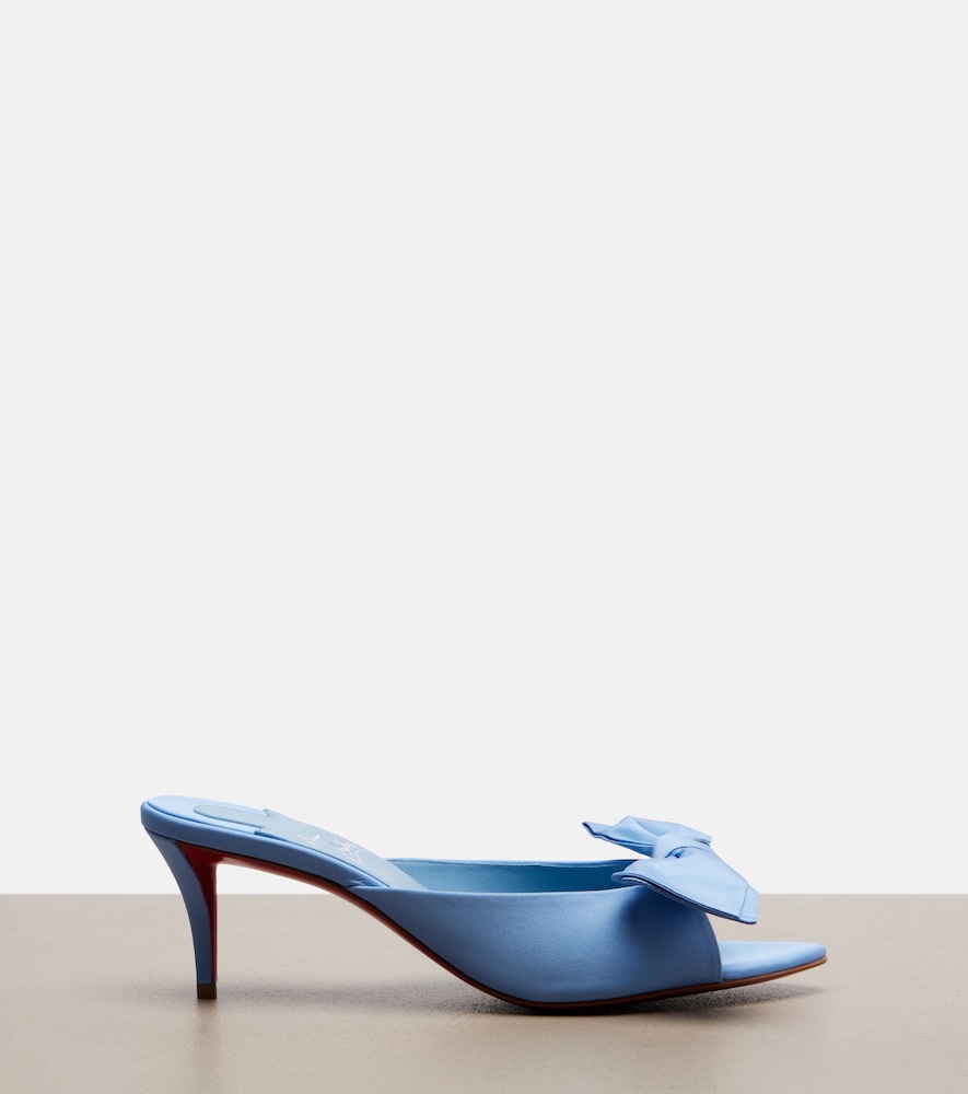  Christian Louboutin Christian Louboutin Mules Mulazee Aus Seidentaft 