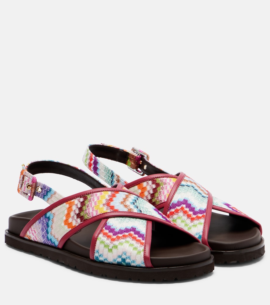Missoni Women's Multicoloured Allan Zigzag Sandals UK Size 6 - Mytheresa
