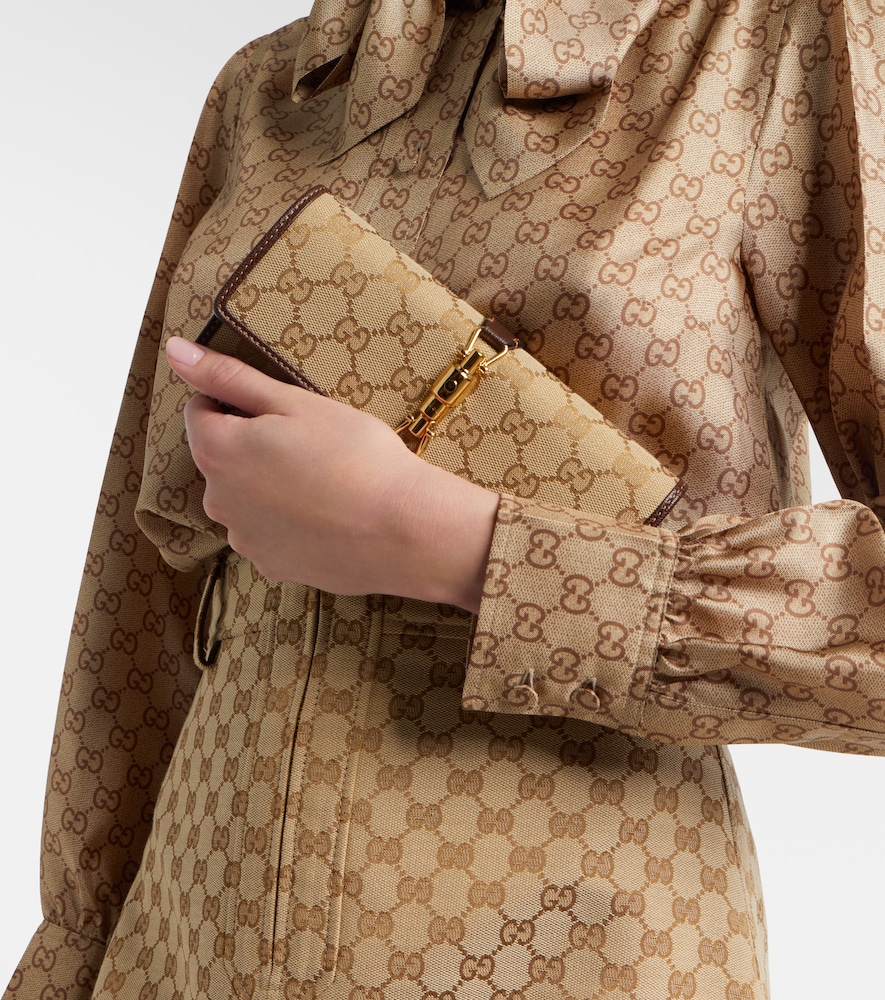 Gucci Gucci Jackie GG Canvas clutch