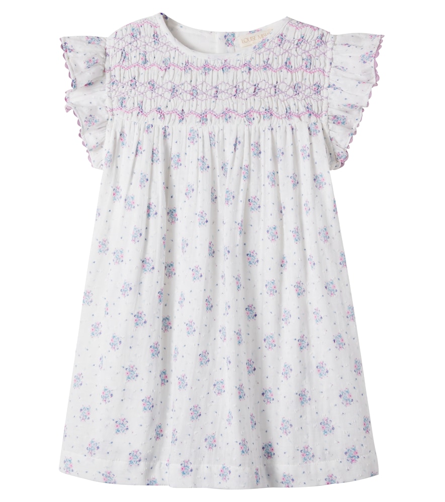 Louise Misha Shanti Floral Smocked Cotton Dress