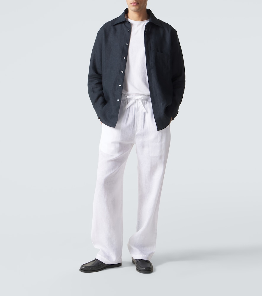  Saman Amel Saman Amel Linen Overshirt 