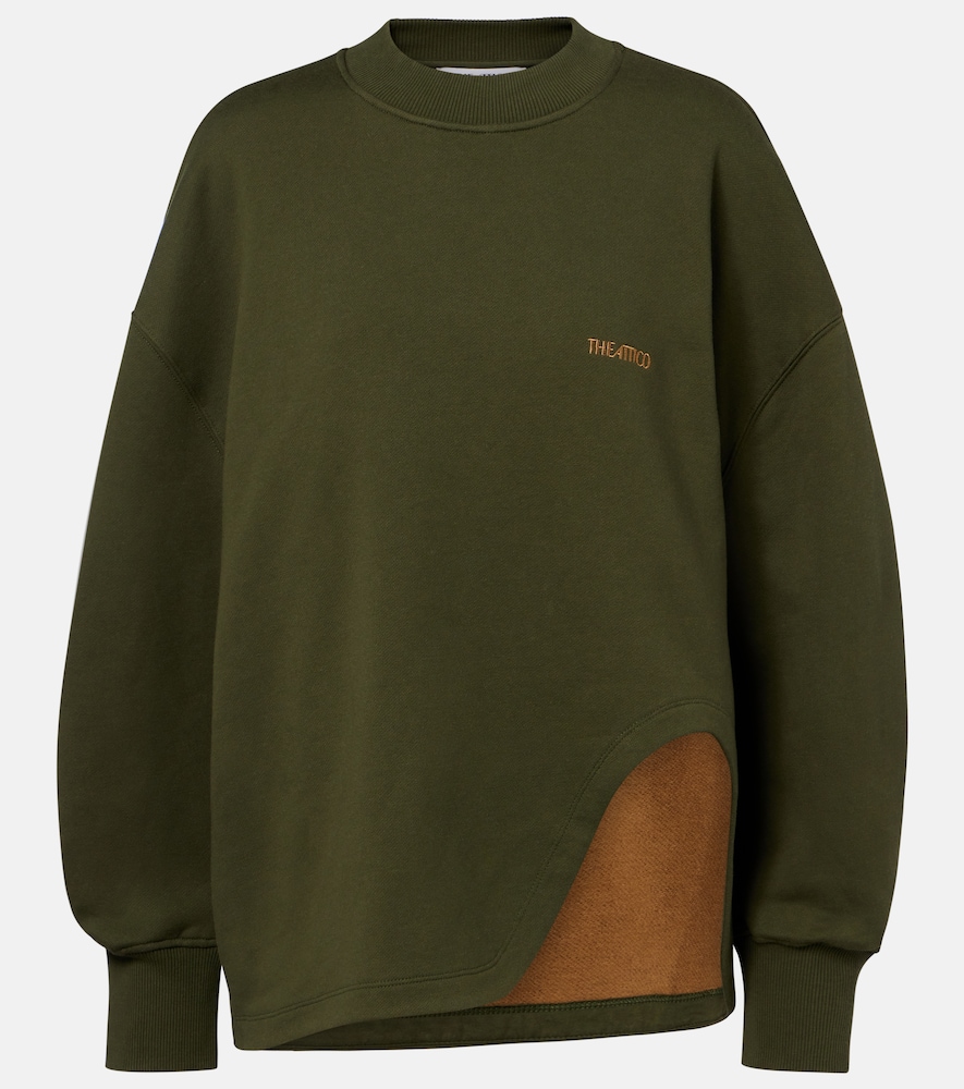 Sweatshirt aus Baumwoll-Jersey