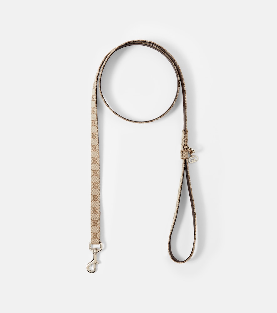 Gucci Unisex Beige Xs Gg Canvas Dog Leash - Mytheresa