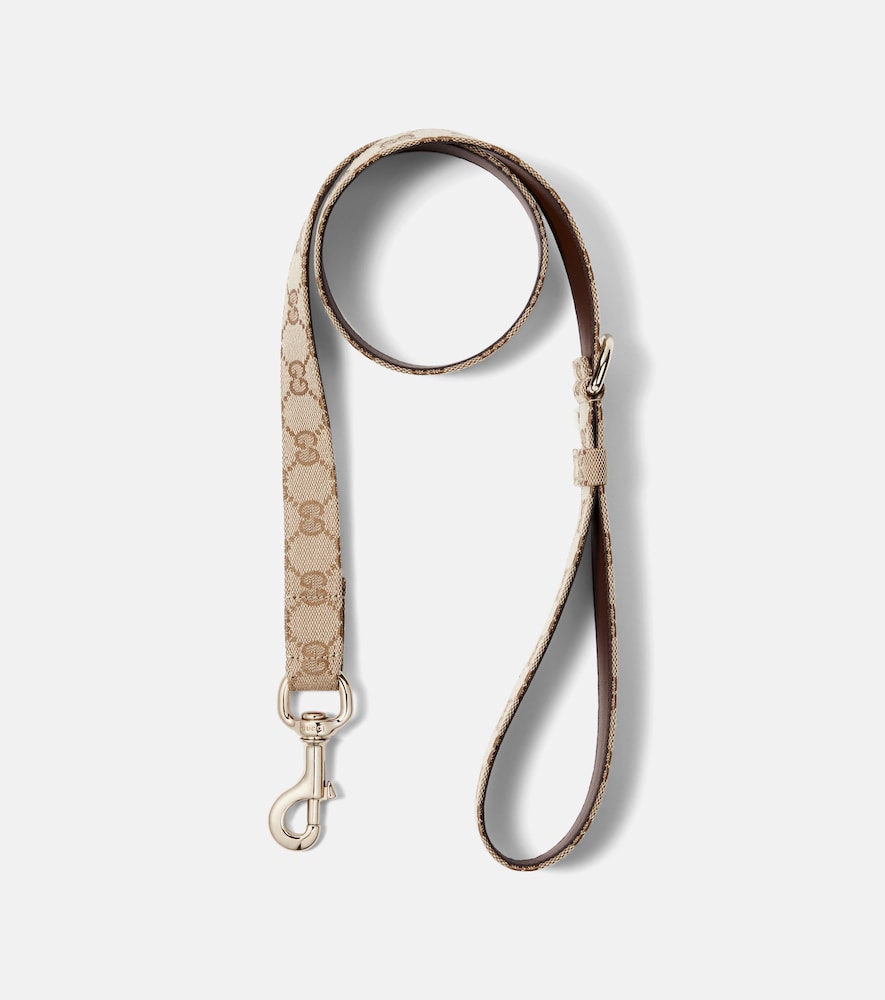 Gucci Unisex Beige L Gg Canvas Dog Leash - Mytheresa