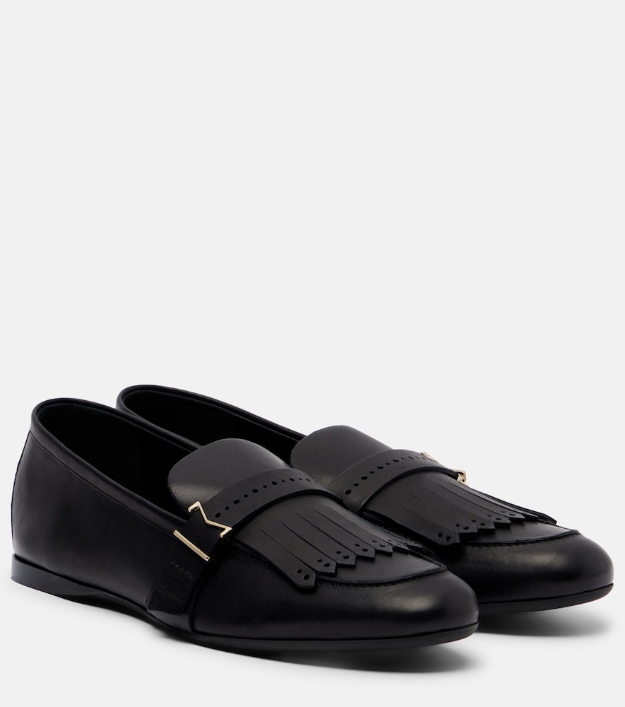 Max Mara Leather lofaers | Thumbnail 7 Max Mara Leather lofaers | Thumbnail 7