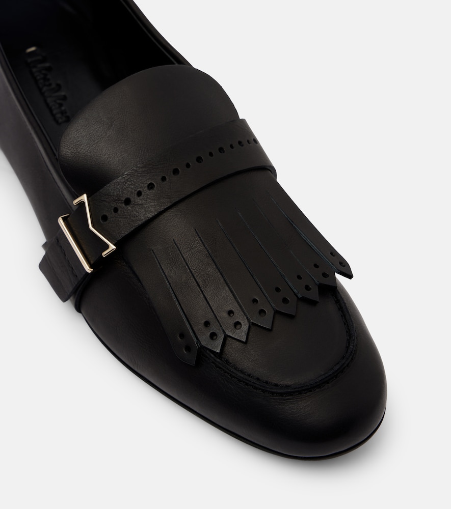  Max Mara Max Mara Leather Lofaers 