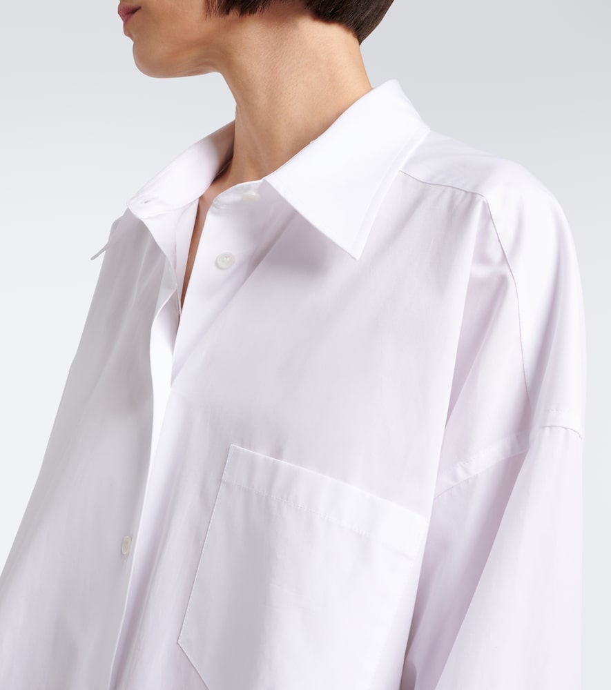 Oversized Cotton Poplin Shirt