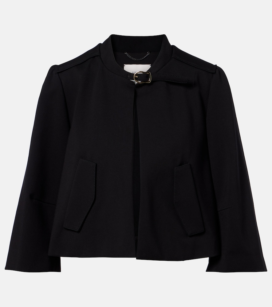 Dorothee Schumacher Emotional Essence jersey cropped jacket