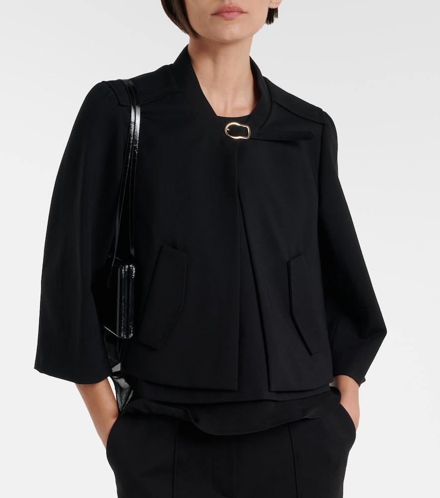 Dorothee Schumacher Emotional Essence jersey cropped jacket