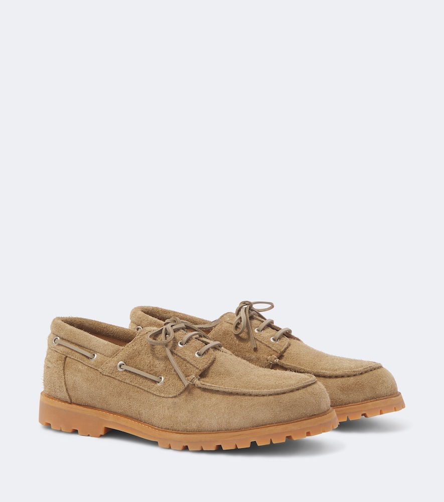 Studio Nicholson Chaussures bateau Guston en daim