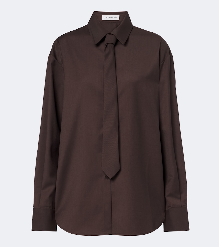 The Frankie Shop Chemise Peri cravate 195 €