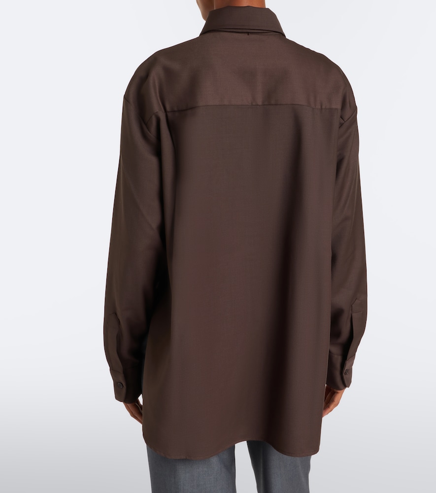 Peri Tie-Neck Shirt