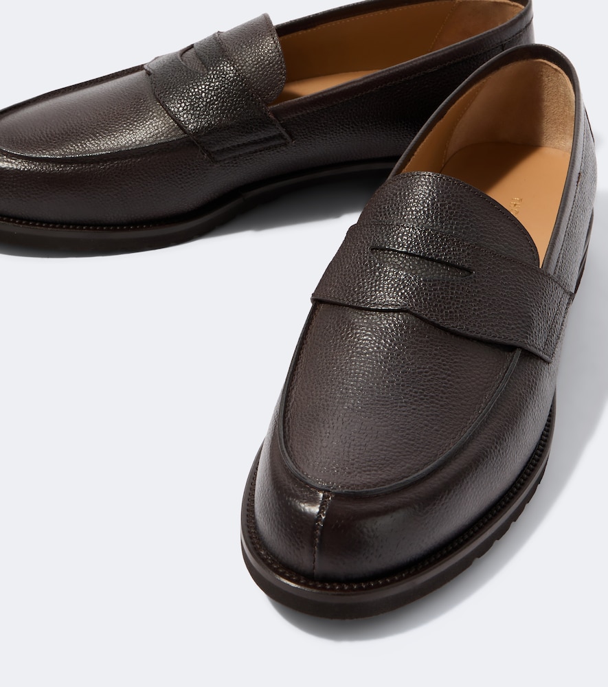 Leather Penny Loafers