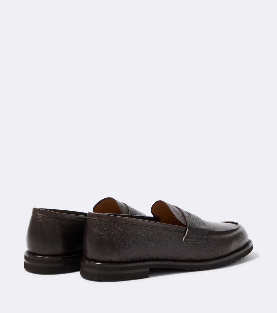 Leather Penny Loafers