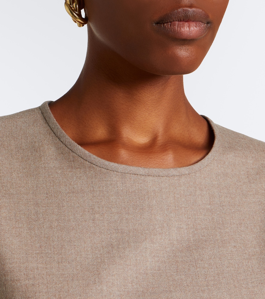 Cashmere-Blend Top