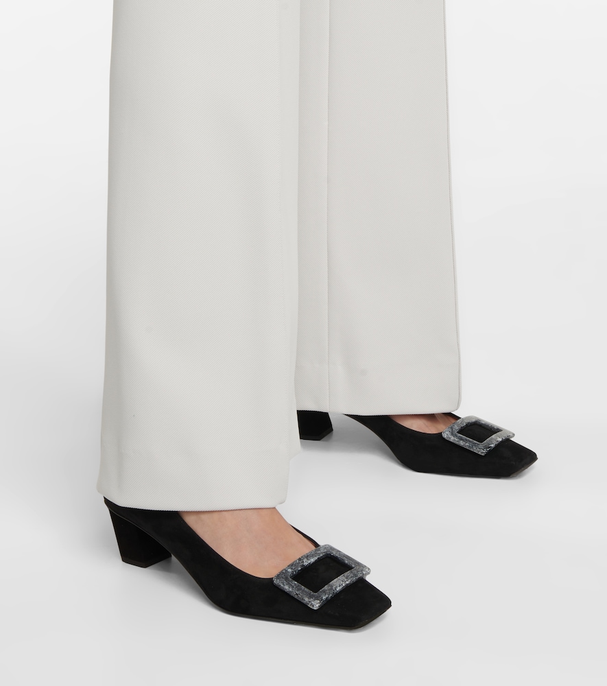 Belle Vivier 45 Suede Pumps