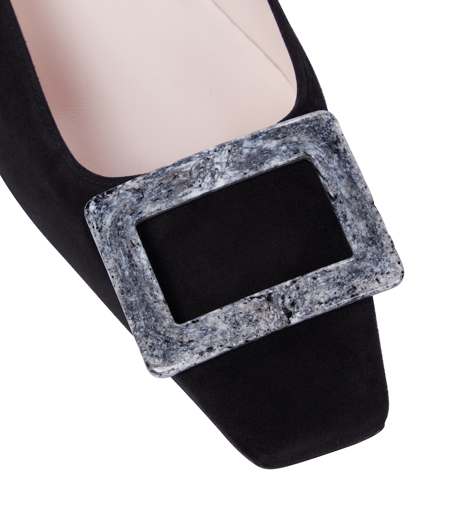 Belle Vivier 45 Suede Pumps