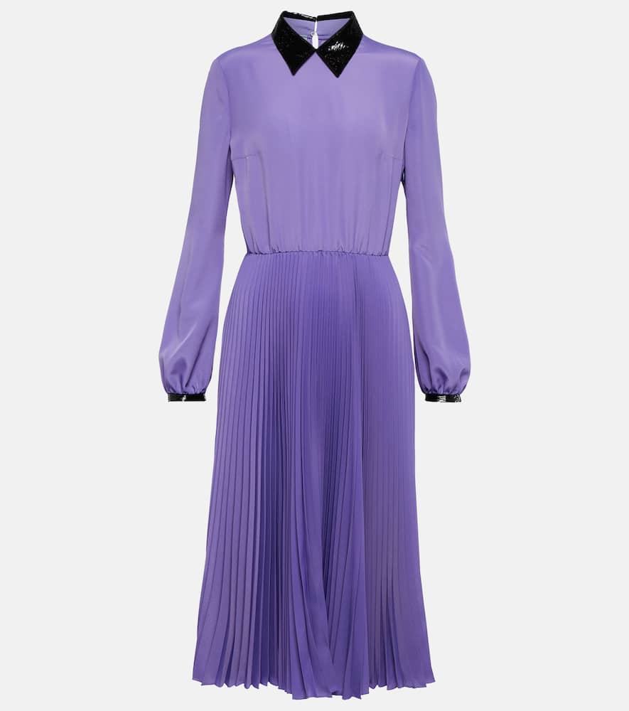 Prada Sequined crêpe midi dress