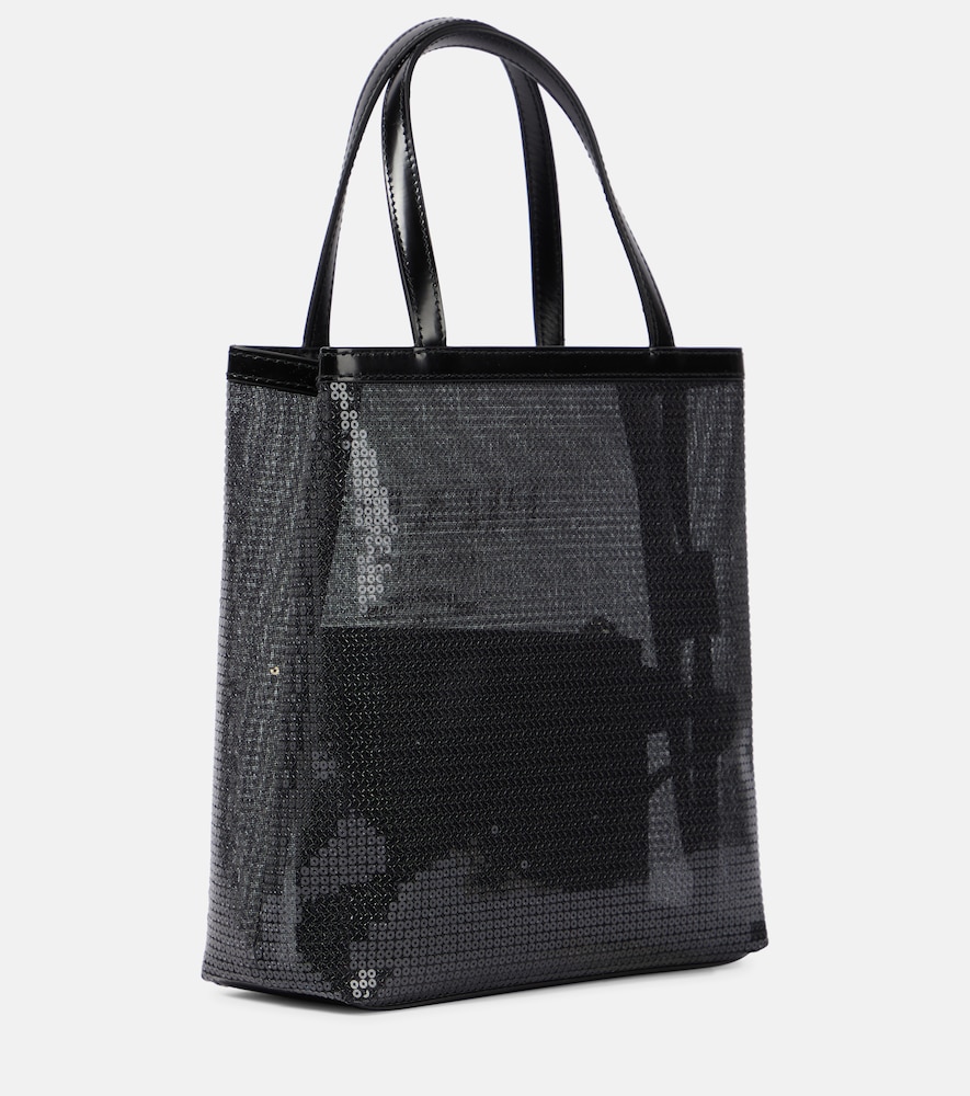  Prada Prada Logo Sequin-embellished Tote 