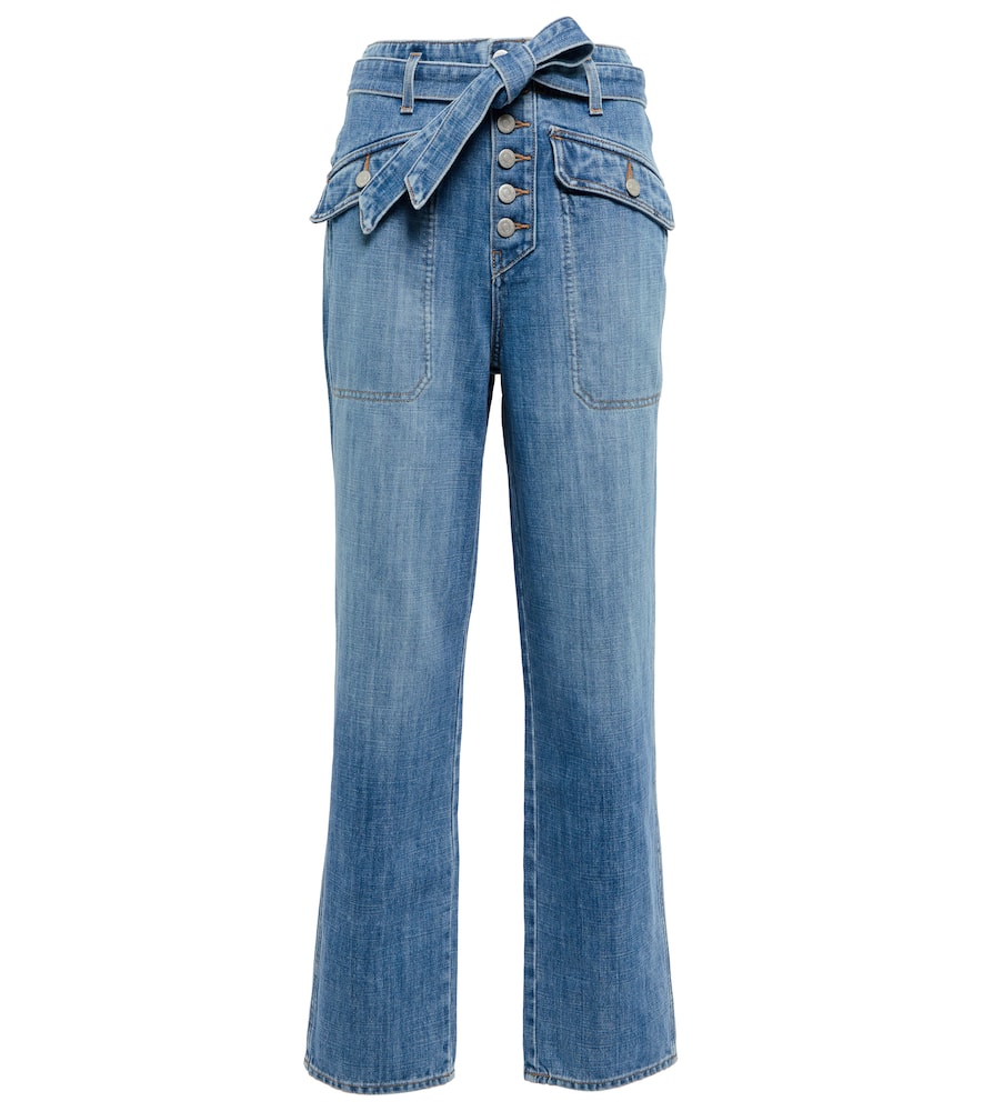 Rinley high-rise cropped jeans